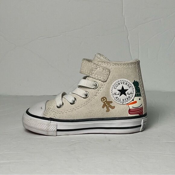 Converse Chuck Taylor Infant Winter Holidays Sneakers Size 5 - Picture 2 of 7